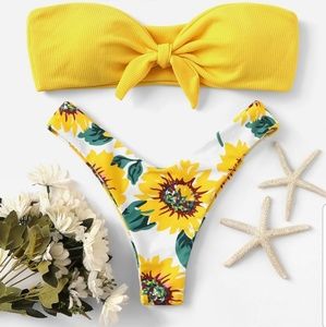 Bandeau bikini set